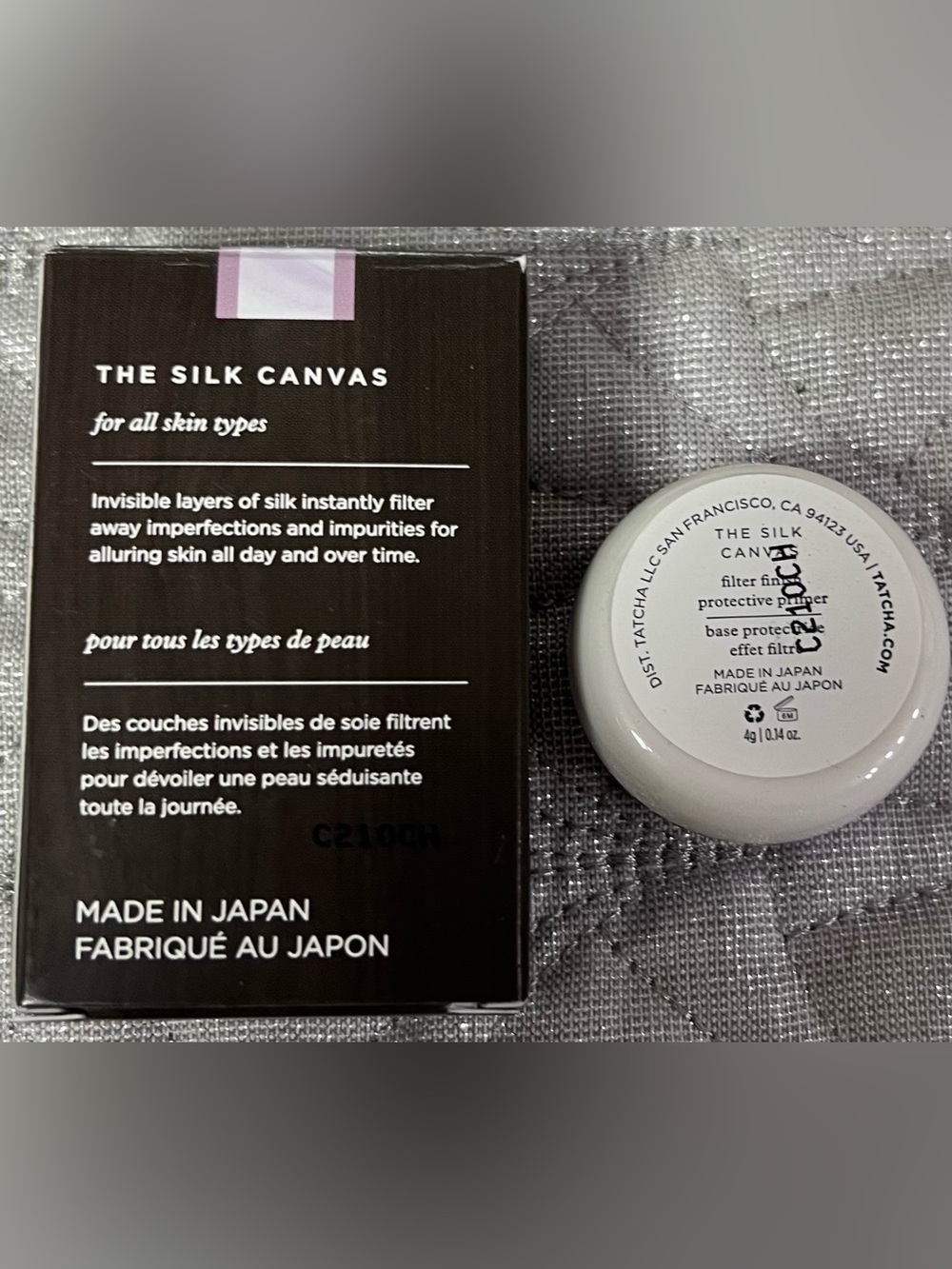 TATCHA The Silk Canvas primer NEW in BOX 4g - Picture 2 of 2